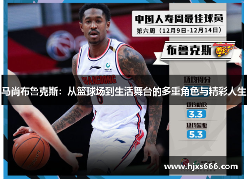 马尚布鲁克斯：从篮球场到生活舞台的多重角色与精彩人生